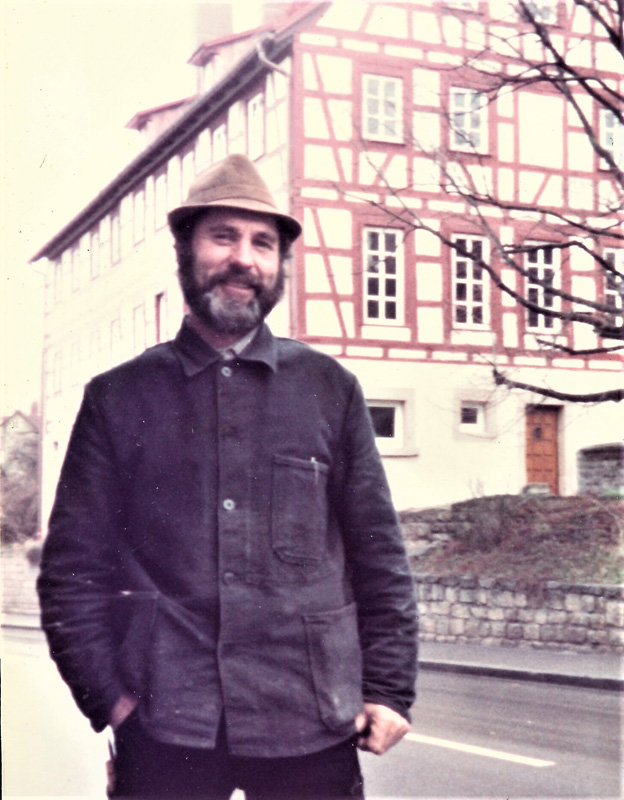 Alfred Theuer Zimmermeister 1983, er schaffte immer uff da Zentimeter